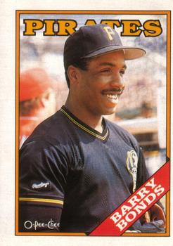 1988 O-Pee-Chee Baseball Cards 267     Barry Bonds